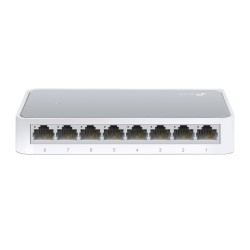 TP-Link TL-SF1008D — 8-port 10/100M Desktop Switch, 8 10/100M RJ45 ports, Plastic case