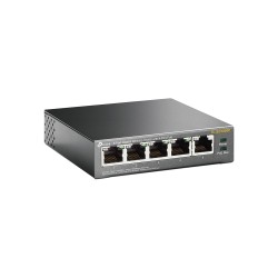 TP-Link TL-SG1005P — 5-Port Gigabit Desktop Switch with 4-Port PoE+