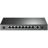 TP-Link TL-SG1210P — 10-Port Gigabit Desktop Switch with 8-Port PoE+