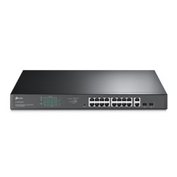 TP-Link TL-SG1218MPE — 18-Port Gigabit Easy Smart Switch with 16-Port PoE+