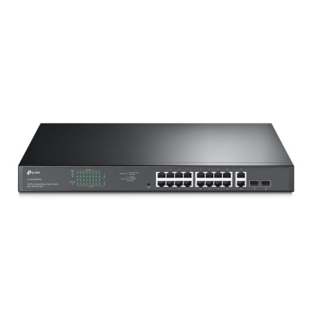 TP-Link TL-SG1218MPE — 18-Port Gigabit Easy Smart Switch with 16-Port PoE+