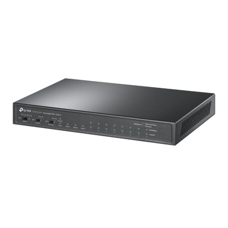 TP-Link TL-SL1311P — 8-Port 10/100Mbps + 3-Port Gigabit Desktop Switch with 8-Port PoE+