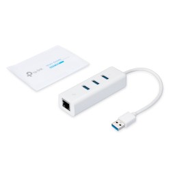 TP-Link UE330 — USB 3.0 3-Port Hub & Gigabit Ethernet Adapter