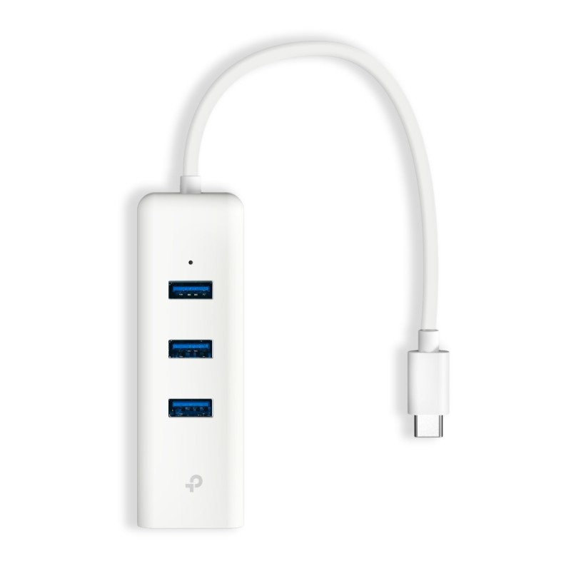 TP-Link UE330C — USB Type-C 3-Port Hub & Gigabit Ethernet Adapter