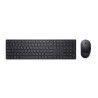Dell KM5221W — Pro Plus Wireless Keyboard & Mouse Combo - Black