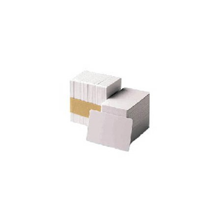 Zebra 104523-111 — white PVC cards, 30 mil (500 cards)