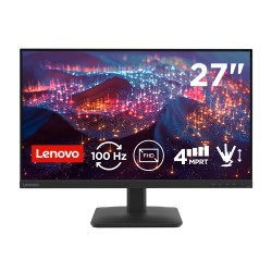 Lenovo L27-4e 27" monitor — 1x VGA + 1x HDMI + Tilt