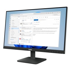 Lenovo ThinkVision S24-4e 23.8" monitor — 1x VGA + 1x HDMI