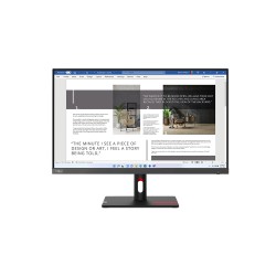 Lenovo ThinkVision S27i-30 27" monitor — 1x VGA + 2x HDMI + 1x Audio