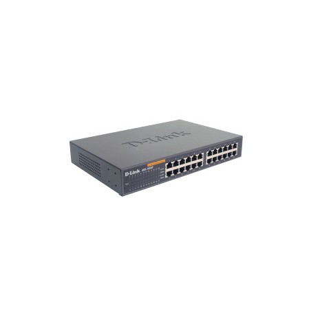 D-Link DES-1024D/E — 24-port 10/100Mbps Unmanaged standalone switch (Rack)