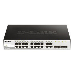 D-Link DGS-1210-20 — 16-Port 10/100/1000Base-T with 4 Combo 1000BaseT/SFP ports Smart Switch