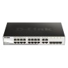 D-Link DGS-1210-20 — 16-Port 10/100/1000Base-T with 4 Combo 1000BaseT/SFP ports Smart Switch