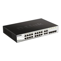 D-Link DGS-1210-20 — 16-Port 10/100/1000Base-T with 4 Combo 1000BaseT/SFP ports Smart Switch