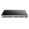 D-Link DGS-3130-54PS — 48 10/100/1000BASE-T PoE ports + 2 10G Base-T + 4 10G SFP+ ports