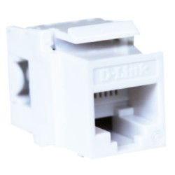 D-Link NKJ-C6WHI1B21 — CAT6 UTP Keystone Jack / White