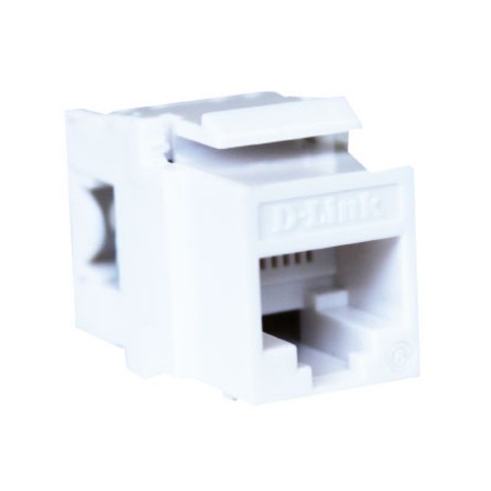D-Link NKJ-C6WHI1B21 — CAT6 UTP Keystone Jack / White