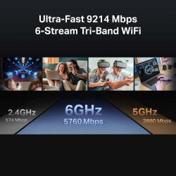 TP-Link Archer BE550 — BE9300 Tri-Band Wi-Fi 7 Router