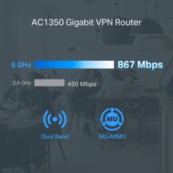 TP-Link ER605W — Omada AC1350 Gigabit Gateway