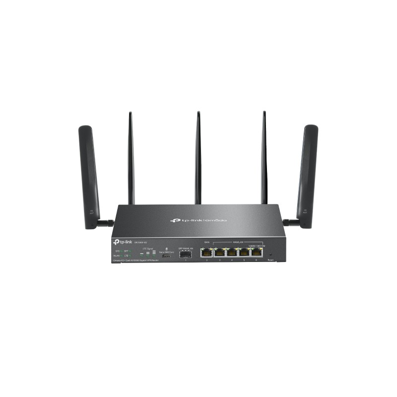 TP-Link ER706W-4G — Omada 4G+ Cat6 AX3000 Gigabit VPN Router