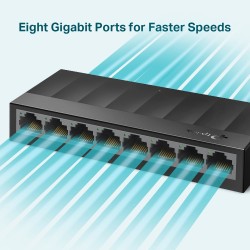 TP-Link LS1008G — 8-Port Gigabit Desktop Switch