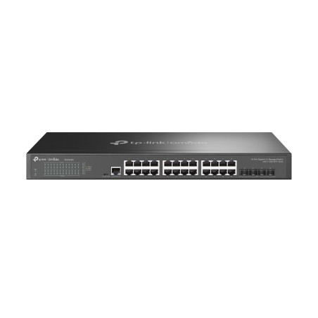 TP-Link SG3428X — Omada 24-Port Gigabit L2+ Managed Switch with 4 10GE SFP+ Slots