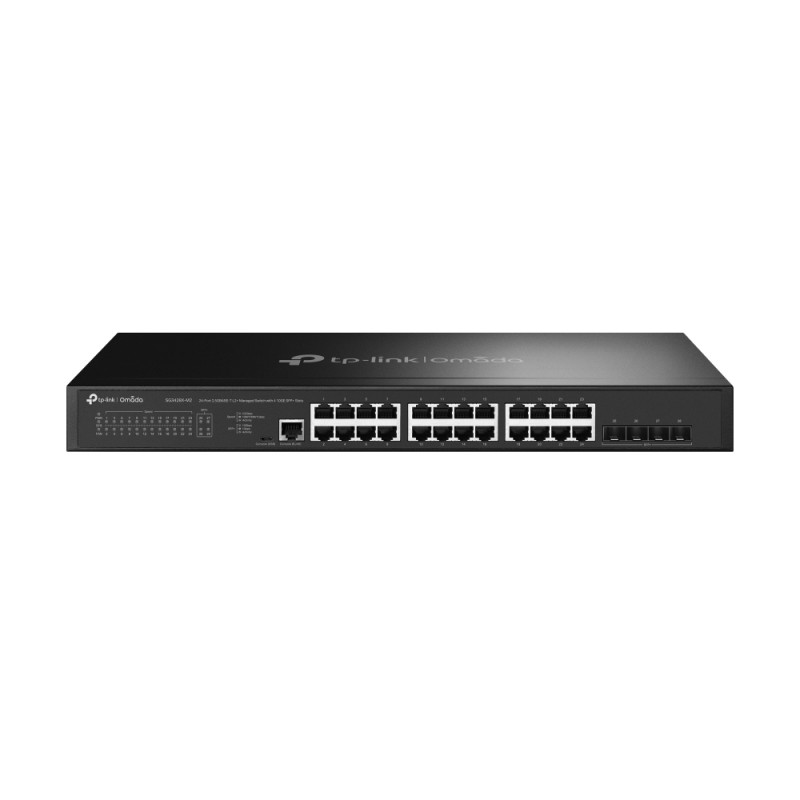 TP-Link SG3428X-M2 — Omada 24-Port 2.5GBASE-T L2+ Managed Switch with 4 10GE SFP+ Slots