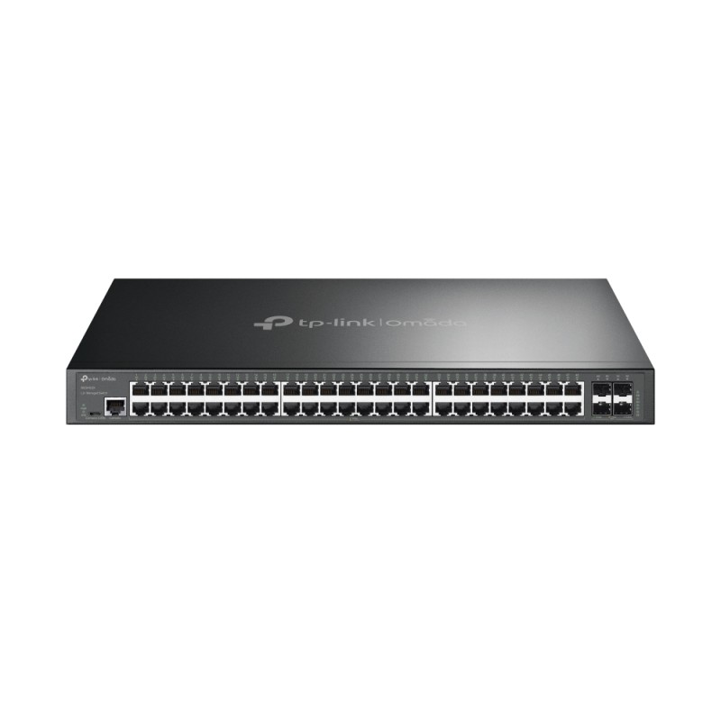 TP-Link SG3452X — Omada 48-Port Gigabit L2+ Managed Switch with 4 10GE SFP+ Slots